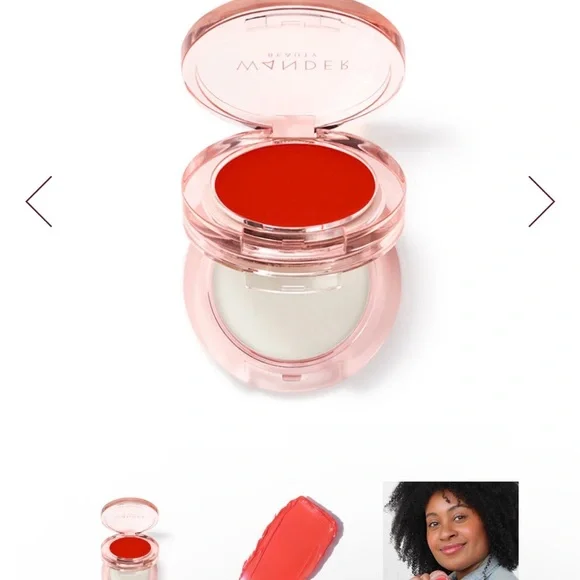 Wander Beauty Double Date Lip and Cheek in Red and Cream - Picture 6 of 8